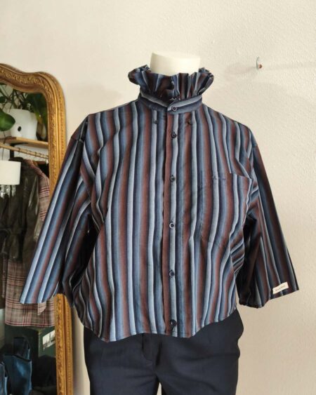 Chemise upcyclée Rose & Marie – Taille 46