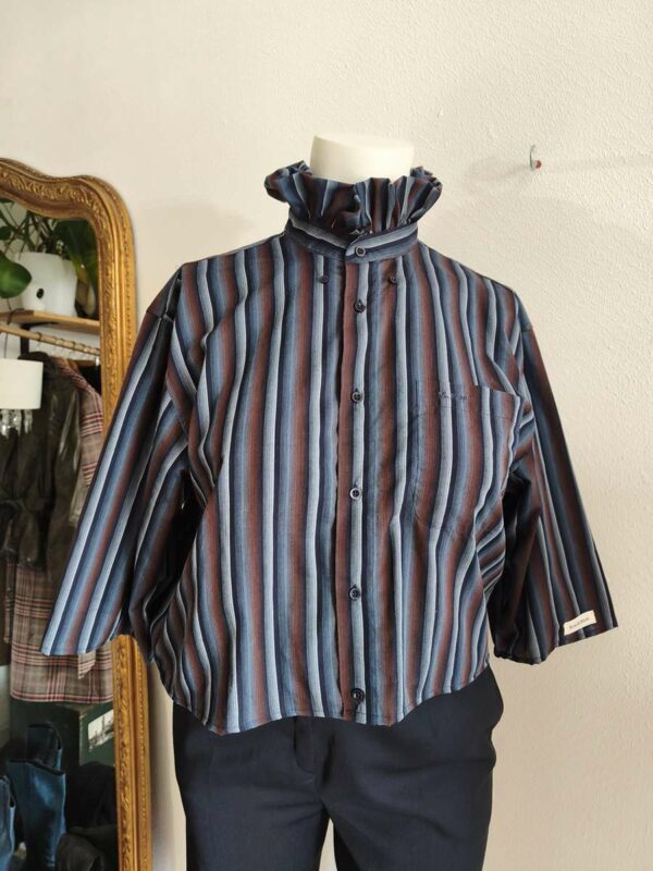 Chemise upcyclée Rose & Marie – Taille 46
