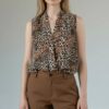 Top en voile léopard – taille 38
