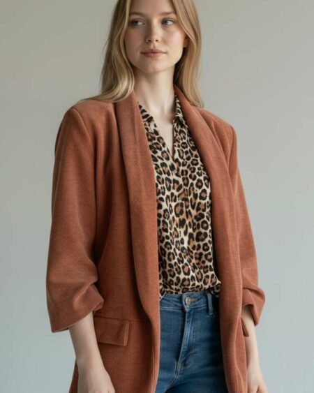 Veste en velours fluide – taille 38/40