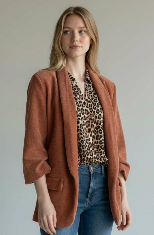 Veste en velours fluide – taille 38/40