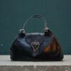 sac Lancaster noir cuir