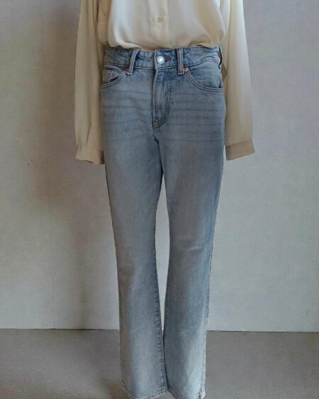 Jean bleu clair H&M – Coupe droite