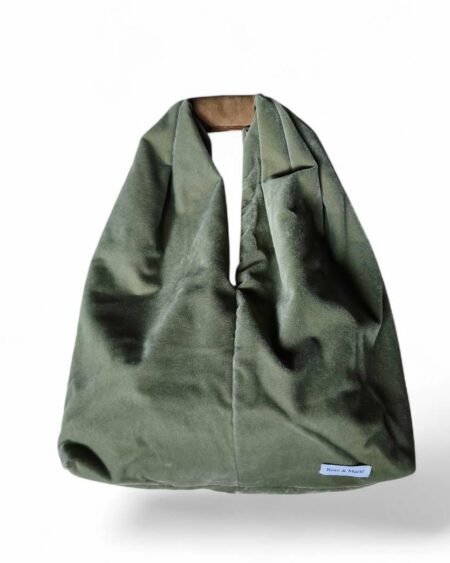 Sac porté main upcyclé Rose & Marie – Modèle unique