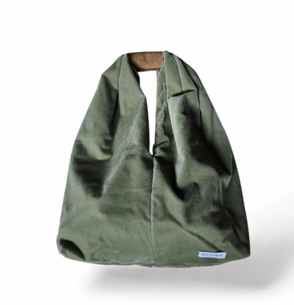 Sac porté main upcyclé Rose & Marie – Modèle unique