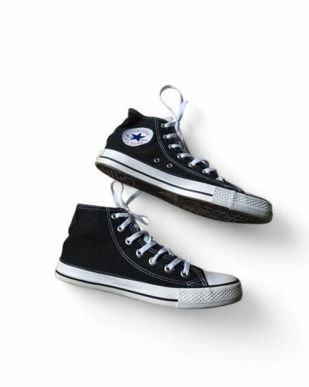 Converse All Star montantes noires – Taille 37