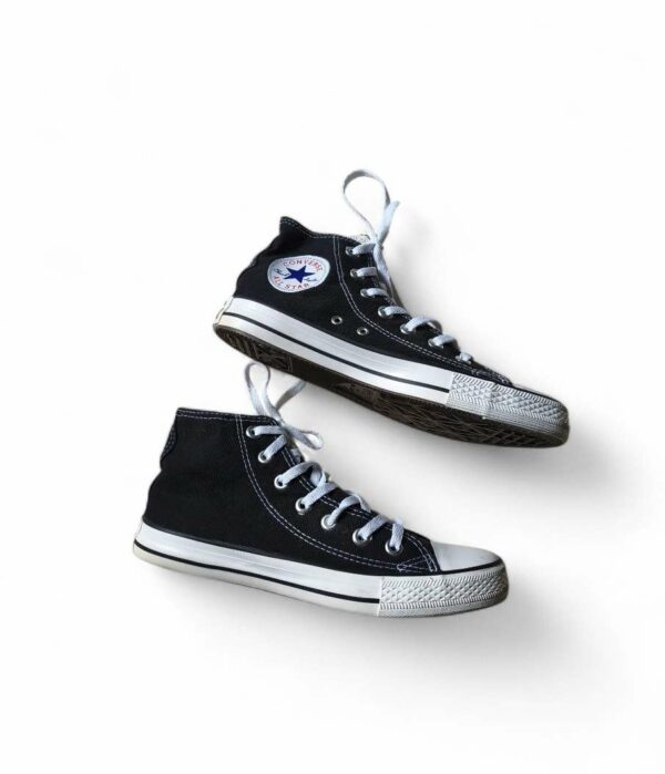 Converse All Star montantes noires – Taille 37