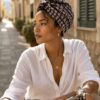 Turban femme ajustable – Made in France | Rose & Marie