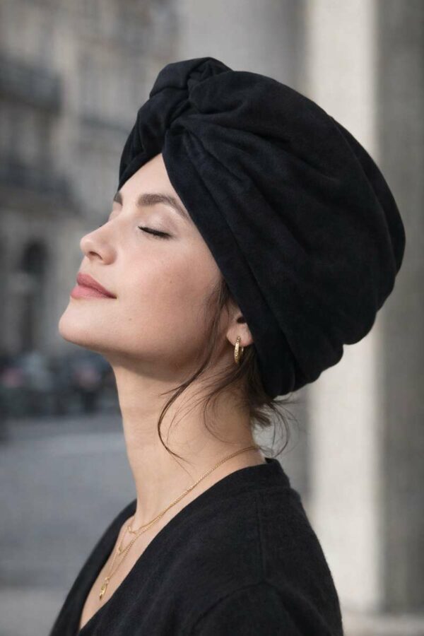 turban femme fait main