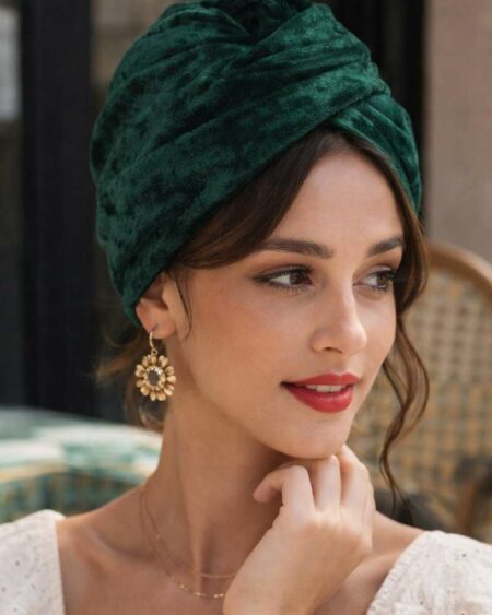 turban torsadé rigide