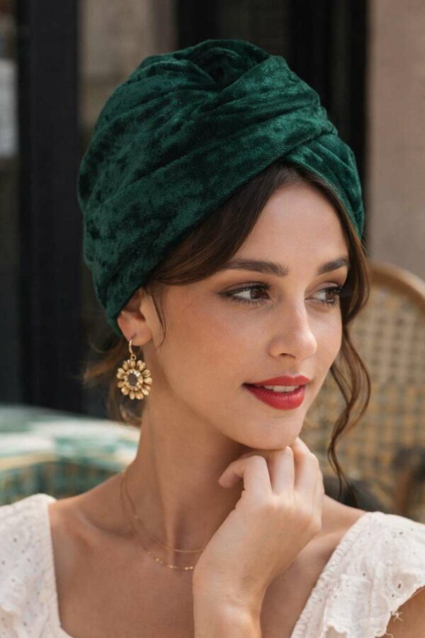 turban torsadé rigide