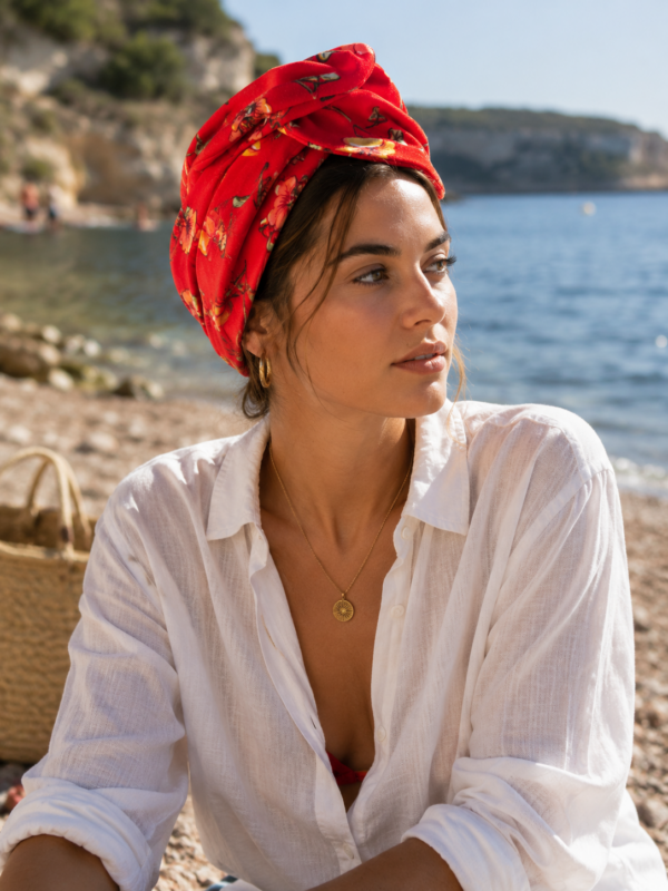 Turban femme ajustable – Made in France | Rose & Marie