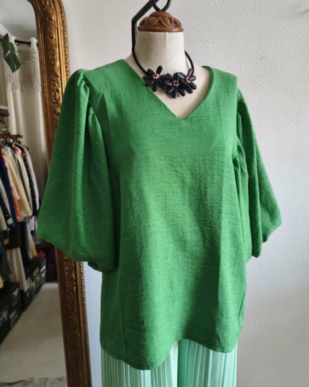Blouse verte Les Acolytes Paris