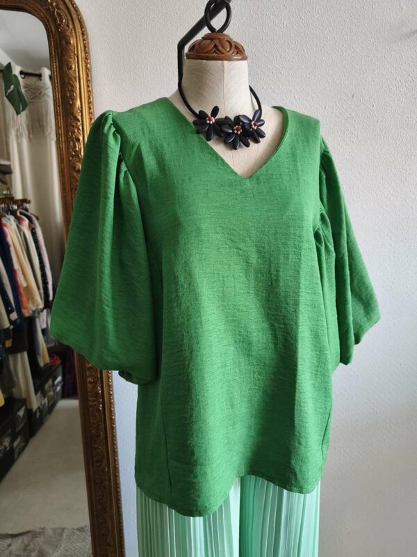 Blouse verte Les Acolytes Paris