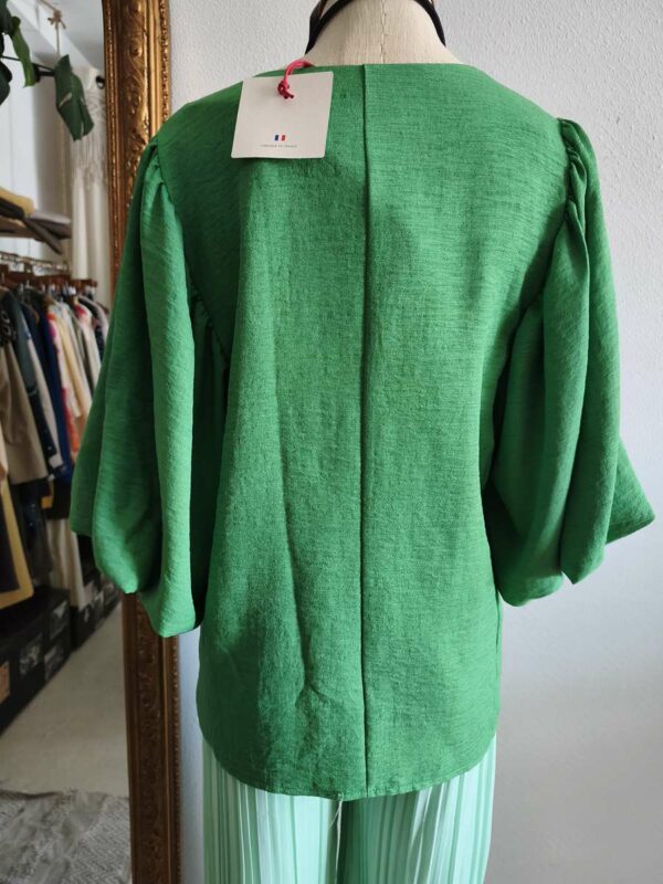 Blouse verte Les Acolytes Paris