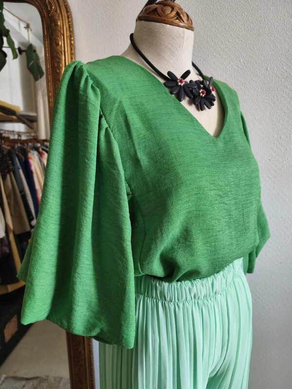 Blouse verte Les Acolytes Paris