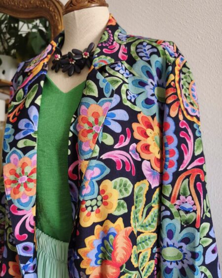 Veste fleurie Les Acolytes Paris