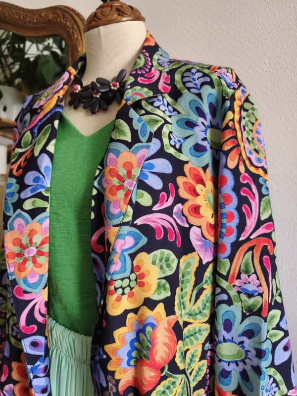 Veste fleurie Les Acolytes Paris