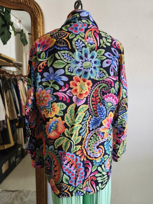 Veste fleurie Les Acolytes Paris