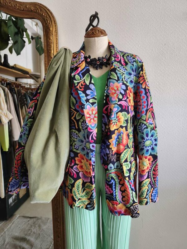 Veste fleurie Les Acolytes Paris