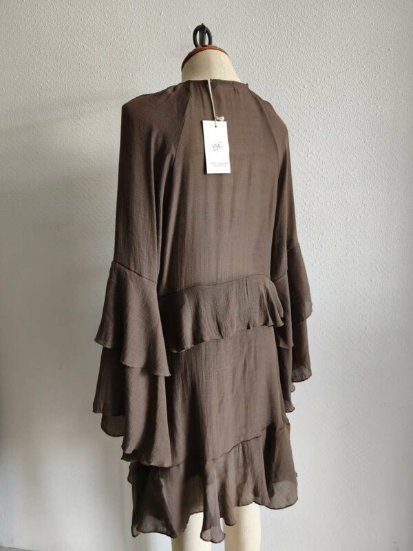 Robe voile marron taille 36-38 neuve avec étiquette