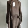 Robe voile marron taille 36-38 neuve avec étiquette