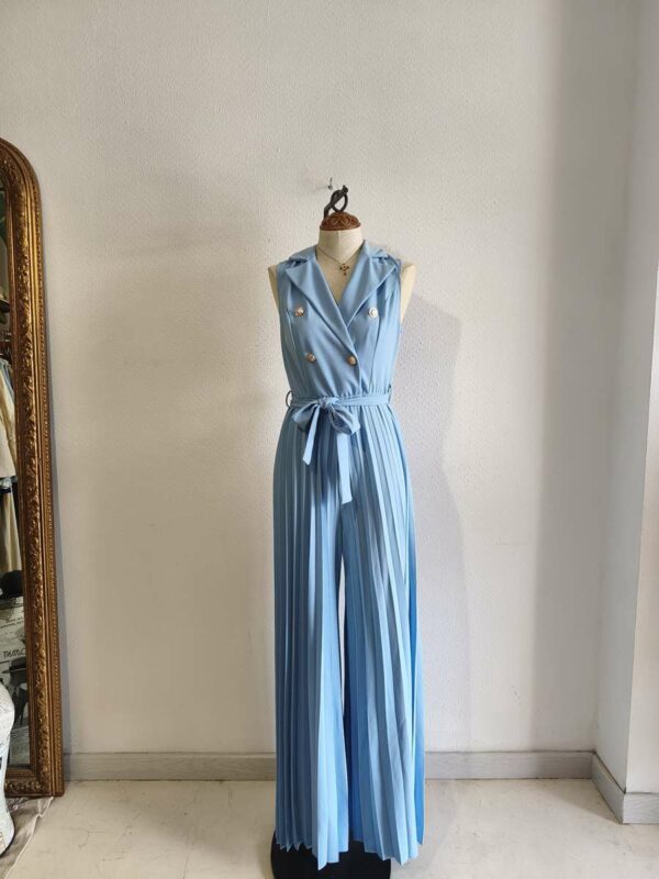 Combinaison plissée bleu ciel LM Lulu taille 36-38