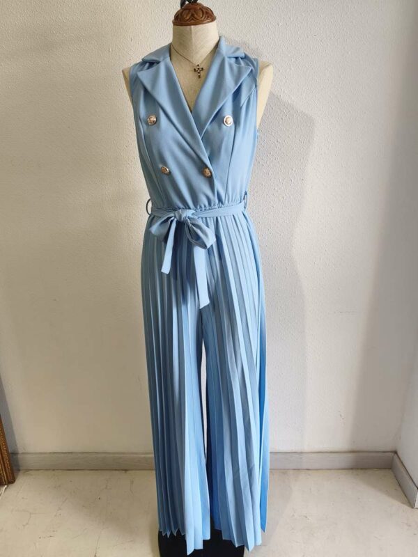 Combinaison plissée bleu ciel LM Lulu taille 36-38