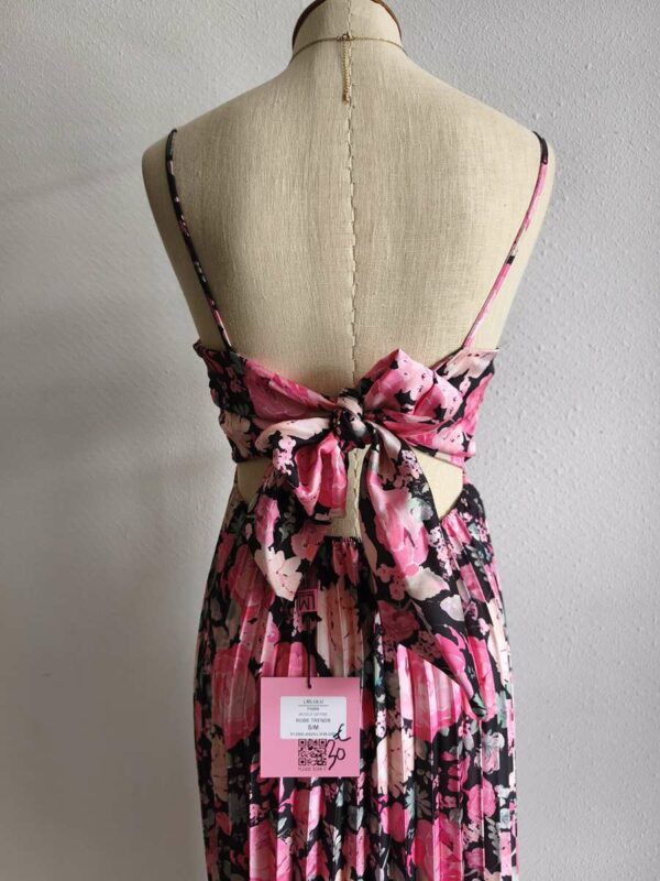 Robe longue plissée fleurie LM Lulu taille 36-38
