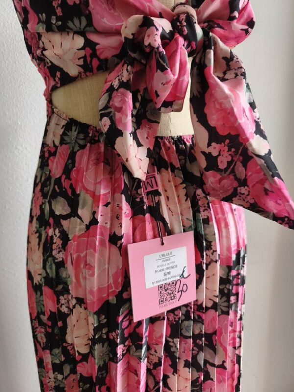 Robe longue plissée fleurie LM Lulu taille 36-38