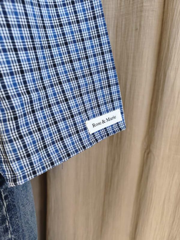 Chemise upcyclée Rose & Marie