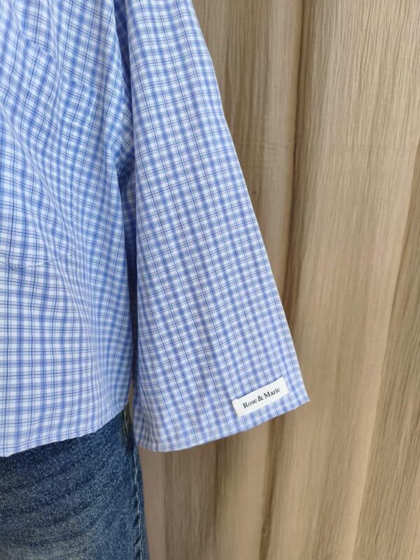 Chemise upcyclée Rose & Marie