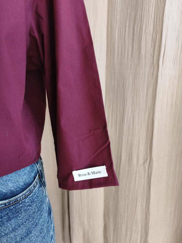 Chemise upcyclée Rose & Marie