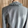 Blazer long gris upcyclé Rose & Marie