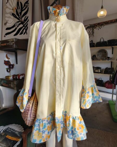 Chemise upcyclée Rose & Marie