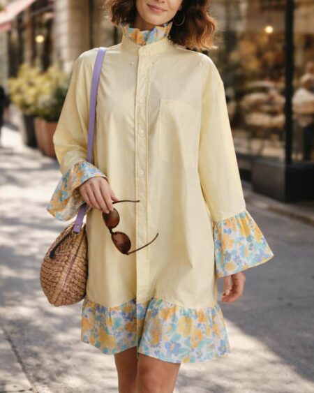 Chemise upcyclée Rose & Marie