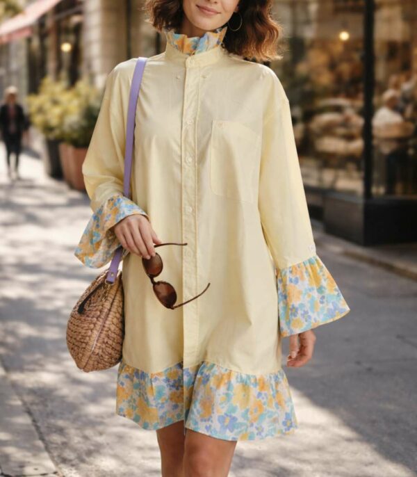 Chemise upcyclée Rose & Marie