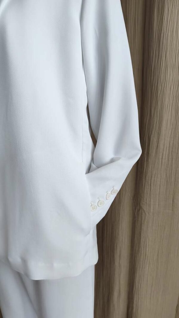 Tailleur blanc Comptoir des Cotonniers – taille 40