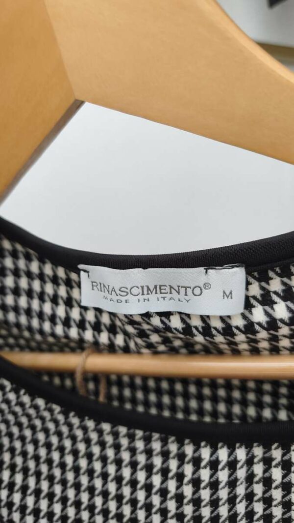 Robe Rinascimento noir & blanc – taille 36/38