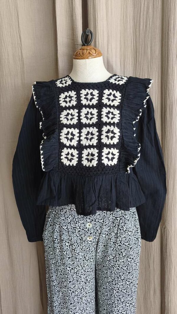 Blouse bohème coton Topshop – taille 36