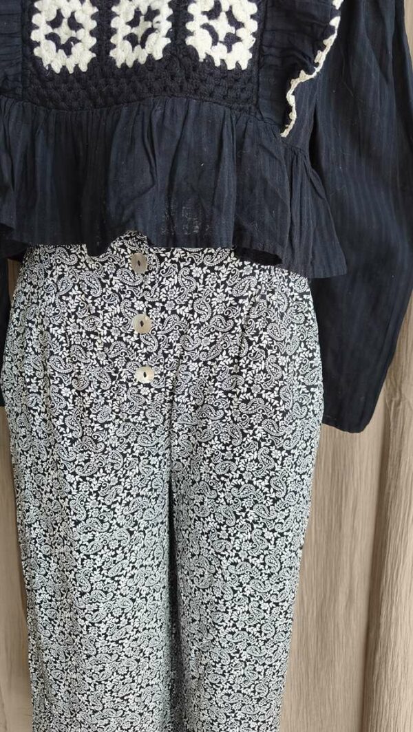 Pantalon palazzo fluide Springfield – taille 36/38