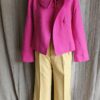 Veste 1.2.3 rose – 100% laine – taille 34/36