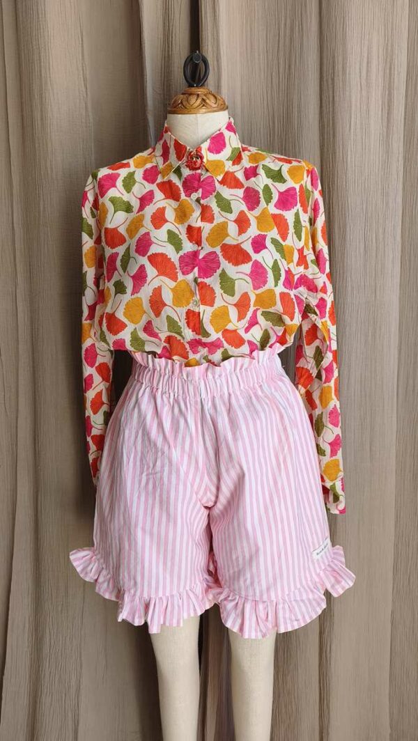 Bermuda à volants Rose & Marie – taille 38/40