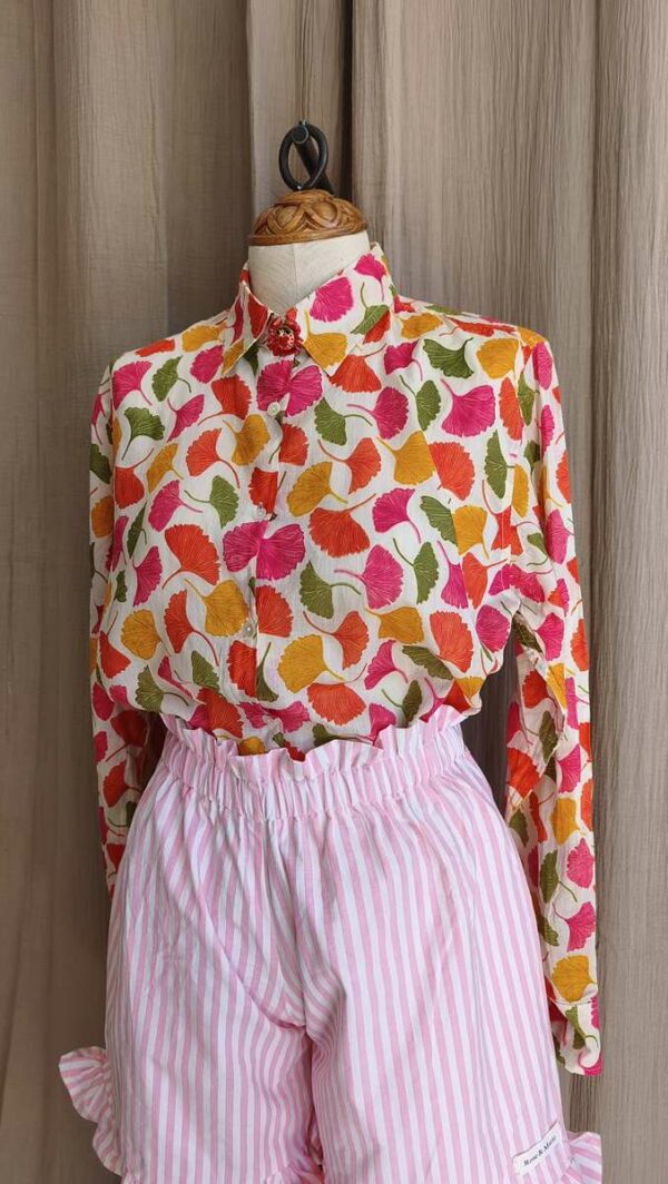 Chemisier imprimé cotton