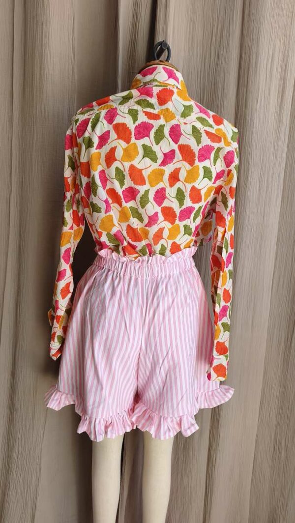 Bermuda à volants Rose & Marie – taille 38/40