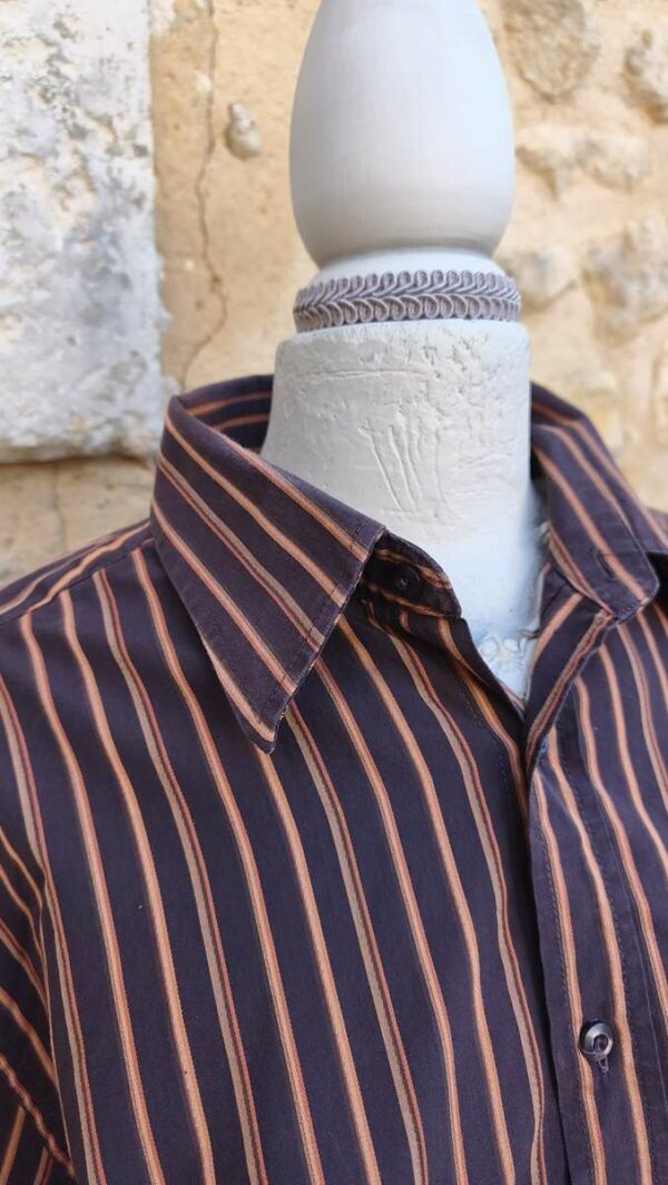 Chemise upcyclée collerette Rose & Marie