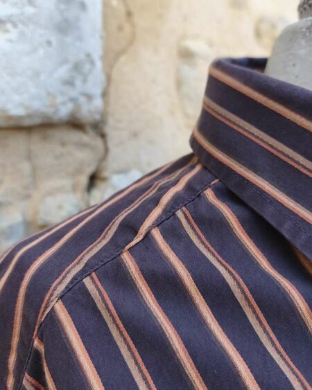 Chemise upcyclée collerette Rose & Marie