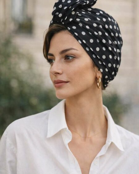 Turban torsadé Rose & Marie