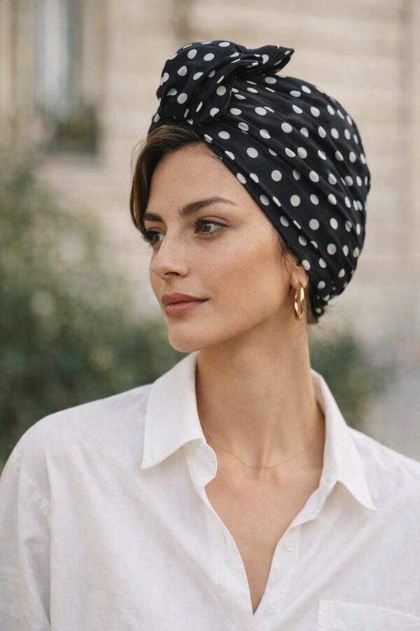 Turban torsadé Rose & Marie