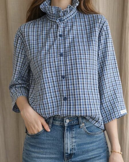 Chemise upcyclée Rose & Marie